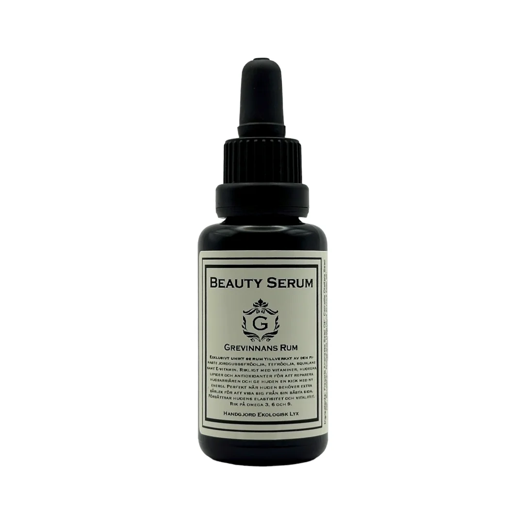 Beauty Serum Huden känns fastare, mjukare och mer lysande. Från Grevinnans Rum